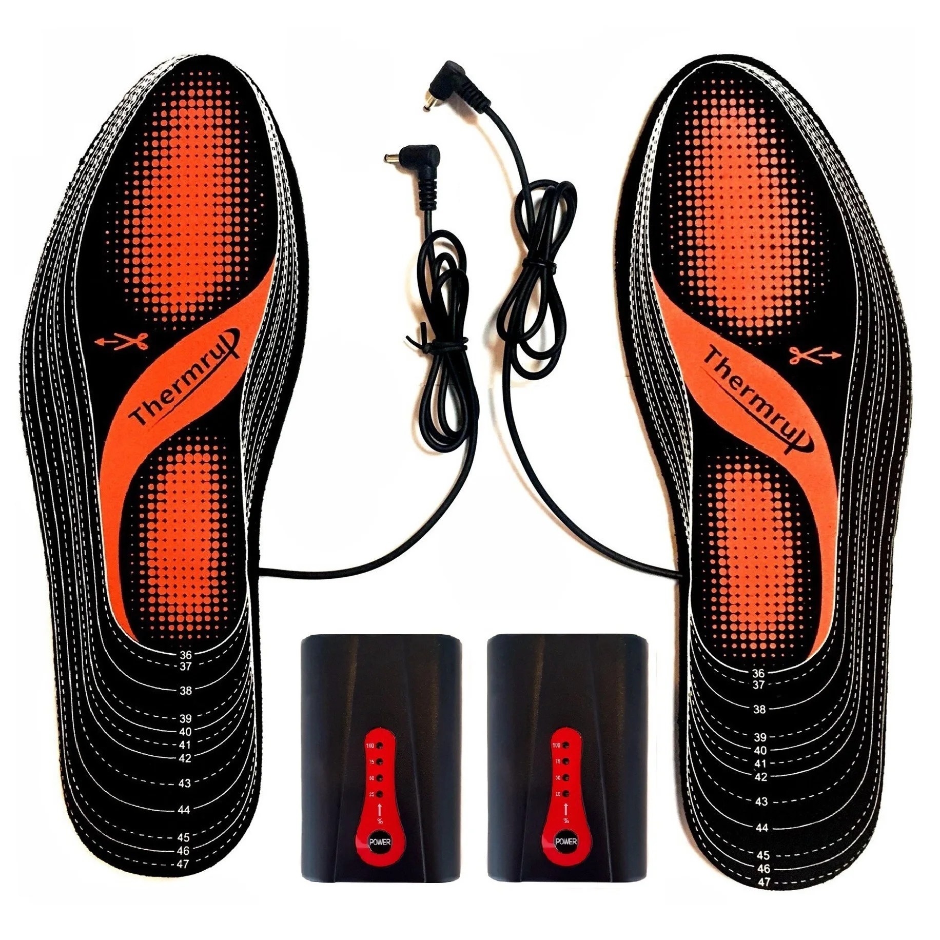 Wholesales Electric Heating Shoe Insoles Rechargeable Lithium Battery Keep Warm Insoles Supplier