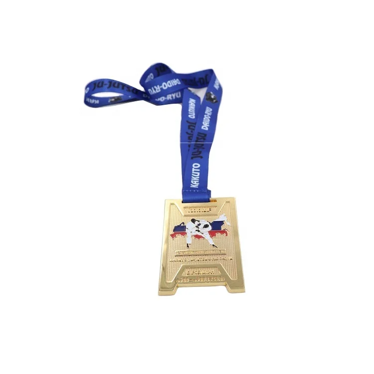 Custom Made Judo Graduation Medal Hot sale Wholesale manufacturer Factory Direct Sale High Quality Silver Metal Zinc Alloy Medal