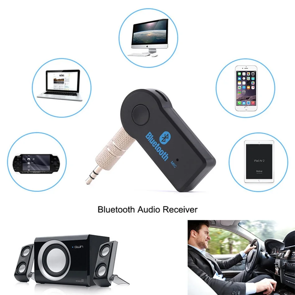 Лидер продаж динамик Aux mp3-плеер радиоадаптер приемник передатчик Bluetooth