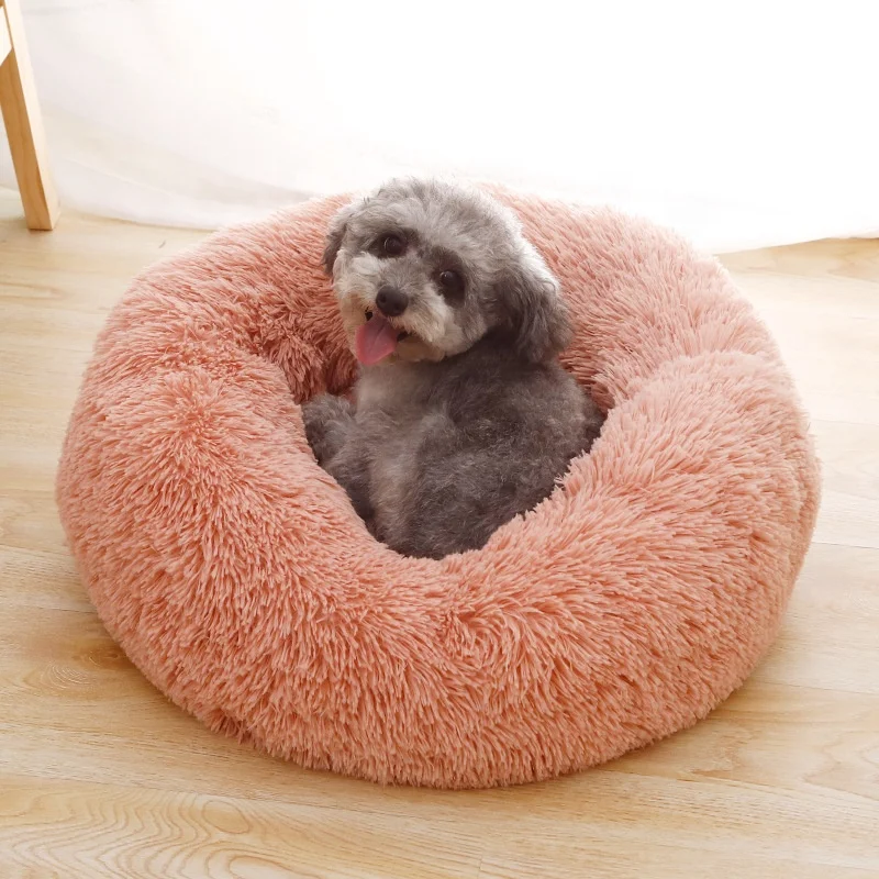 
Fluffy Long plush mat winter cushion soft warm sleeping blanket for small large personalized fluffy pet mat blanket 