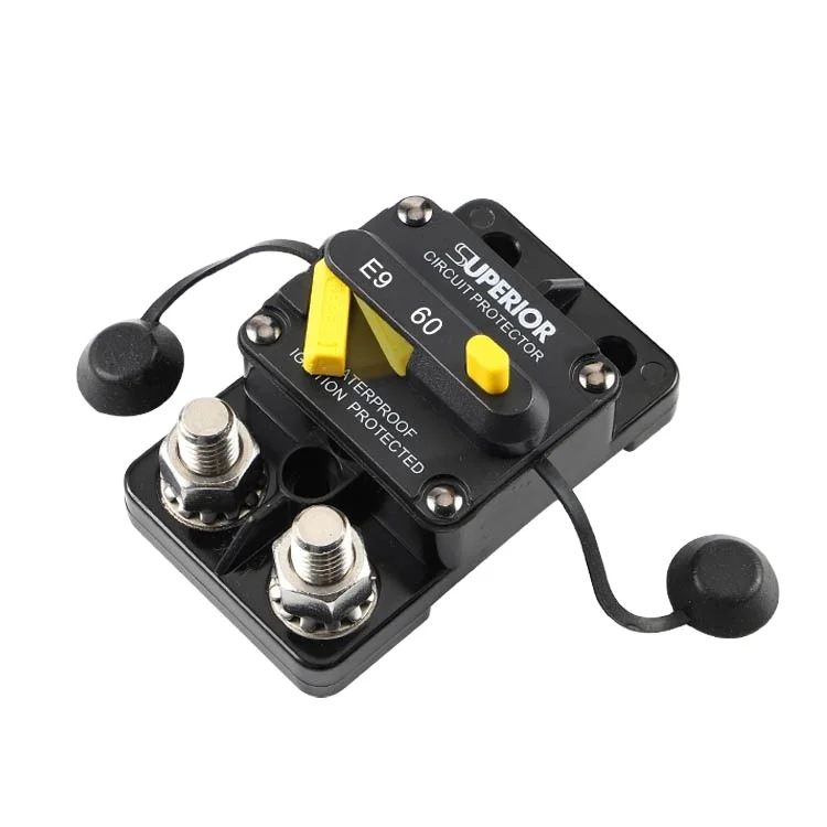 Автоматический выключатель постоянного тока E9C 60A с ручным сбросом для