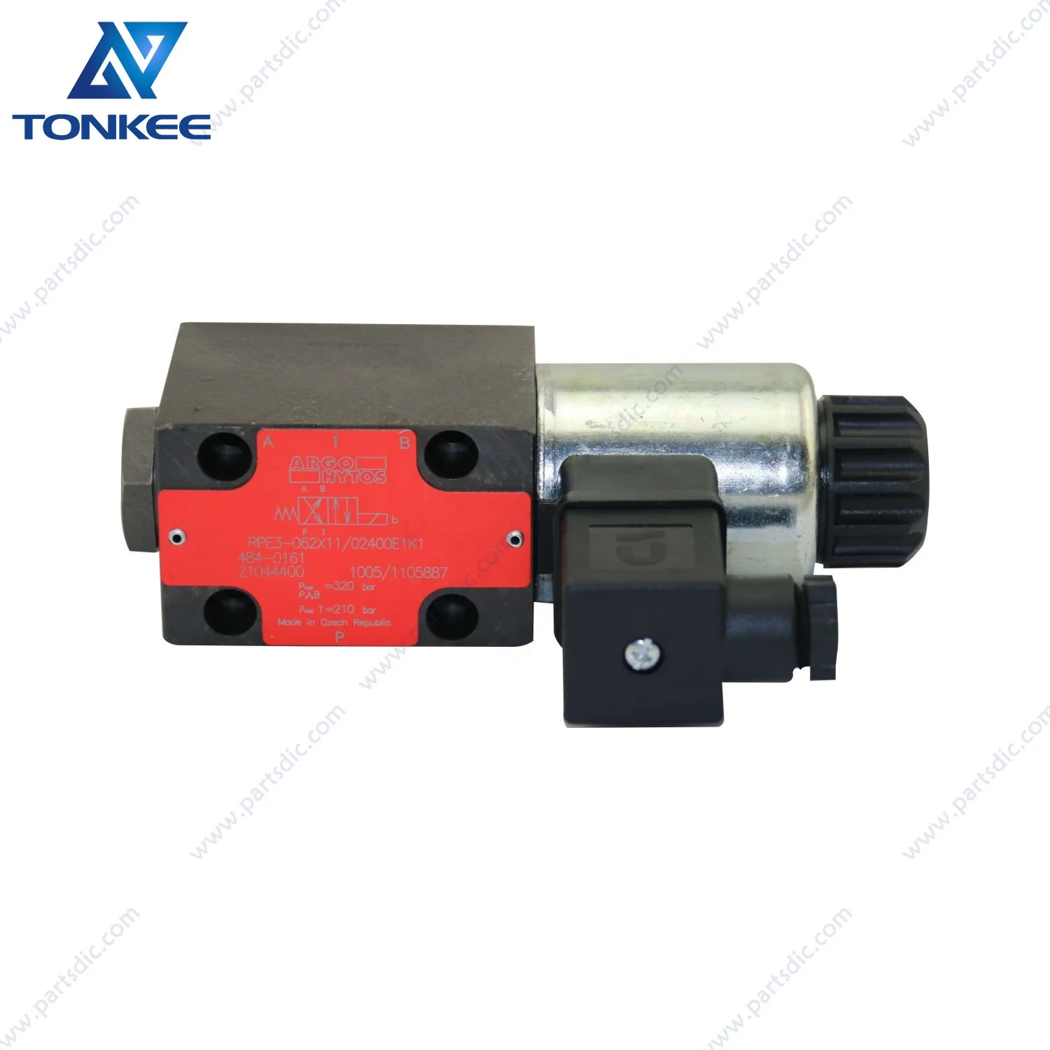  ARGO HYTOS RPE3-062X11 484-0161 21044400 Быстрый Hitch электромагнитный ZX130 CX130 JS130 редукционный