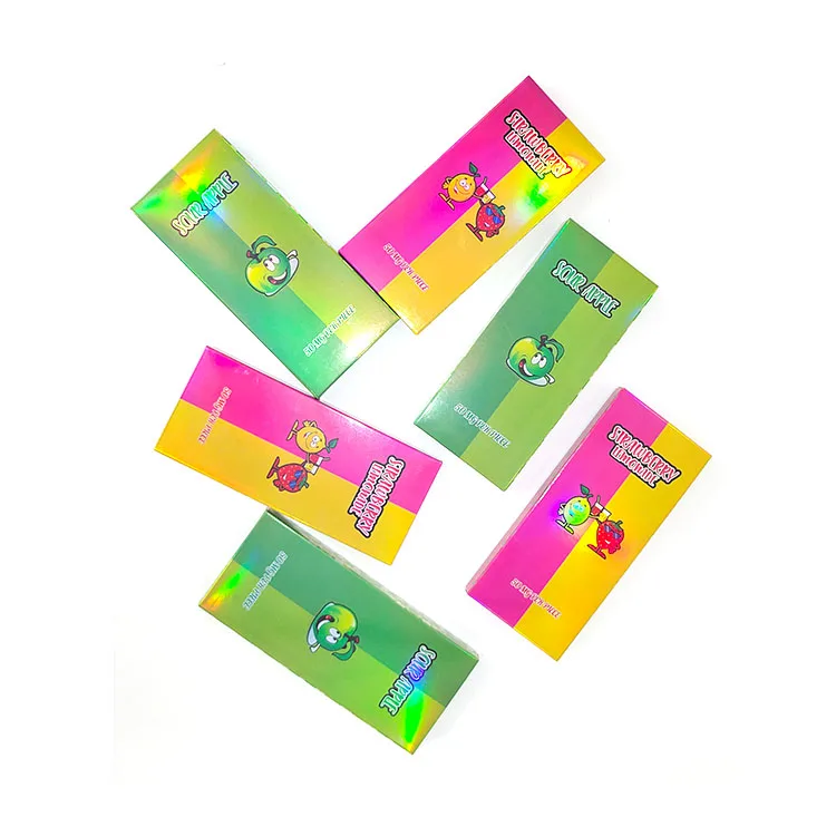 Fancy custom holographic chocolate box chocolate bar packaging chocol bar box