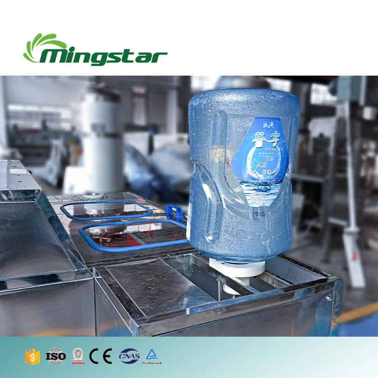 semi automatic type 5 gallon bottle 5 gallon washing machine