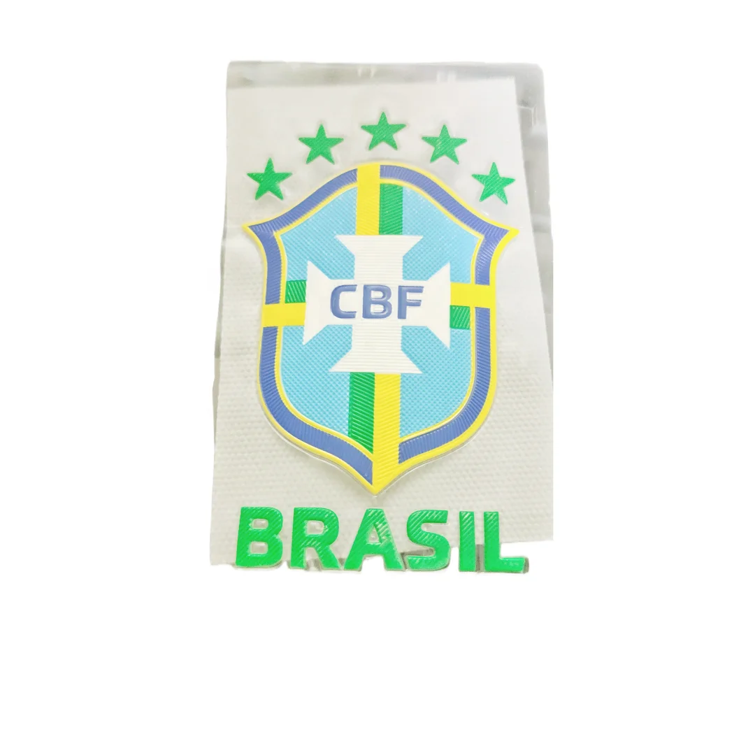 3D Mexico football TPU heat transfer patch shoulder patch label for clothing