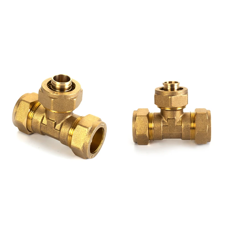 Custom Logo Copper Tubes Golden Slim Joint Piping Material Tube Joints For Water Gas Pipe