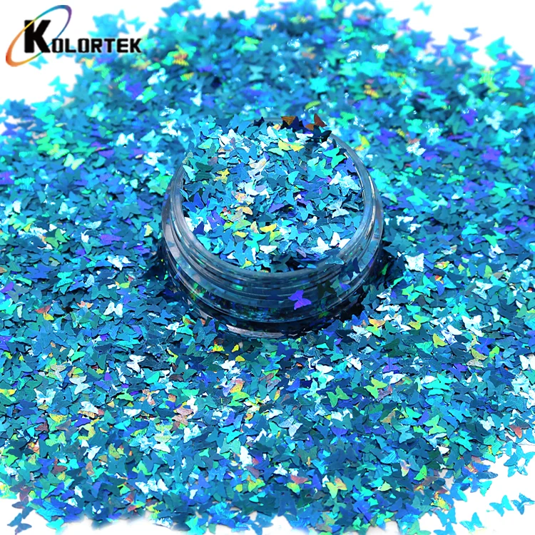 Cosmetic Grade Chunky Glitter Sequins Nail Art Glitter Holographic Face Body Loose Glitter