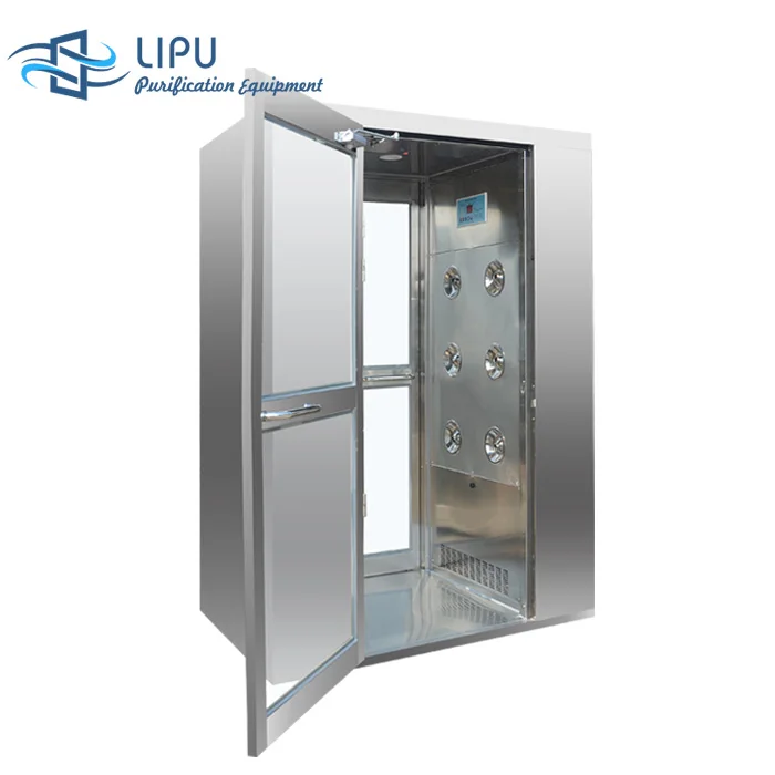 High Efficiency Intelligent CE Standard Stainless Steel Decontamination Air Shower