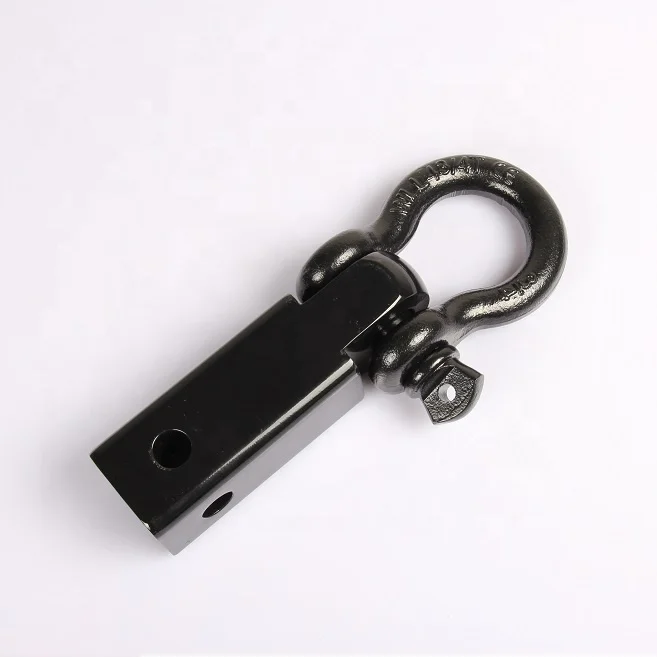 Steel Hitch Shackle Off-road Vehicle Trailer Steel Trailer Connector Auto Parts Tow  Hitch Receiver