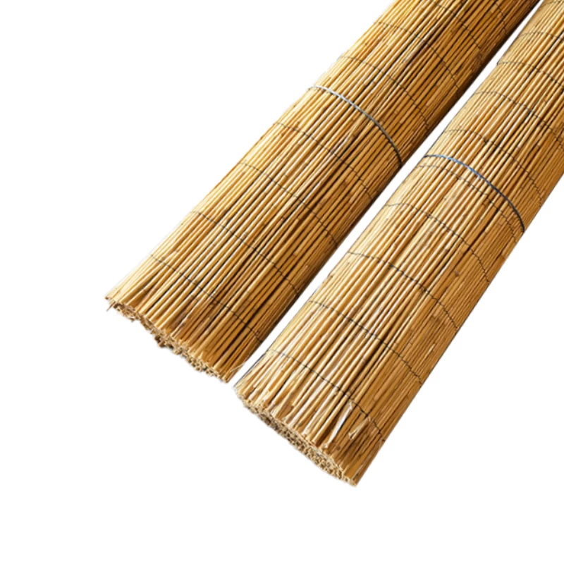 Factory sales Straw yellow Reed curtain Hotel Use Phragmites Australis curtain Water Reed curtain
