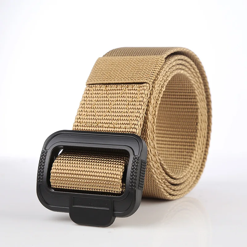 Hot sell Military Tactical Nylon Fabric Belt Mens Durable Outdoor Buckle Army Waist Belts