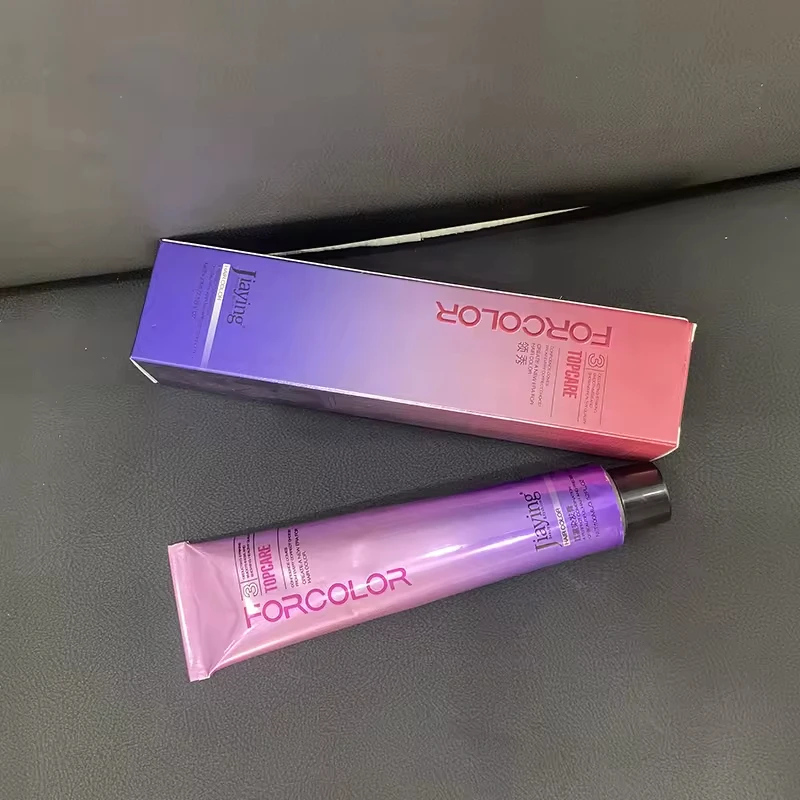 OEM/ODM hair color Manufacturer Rose Gold Low Ammonia Hair Dye LINGXIU Color Lady