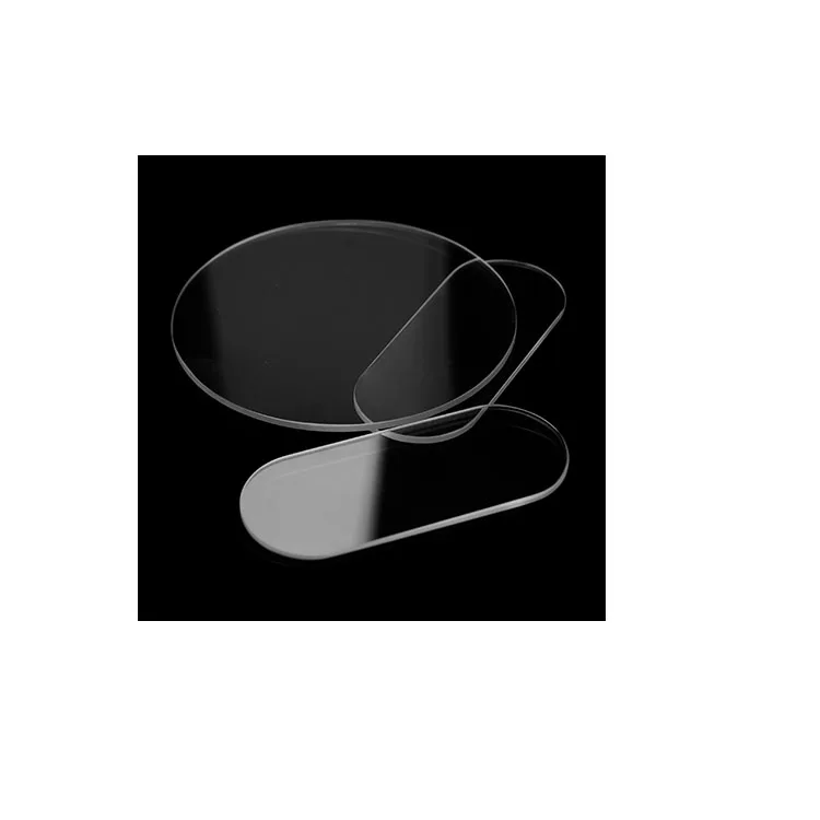 Various Widely Used Sapphire Glass Substrate Window Piece Transparent Color