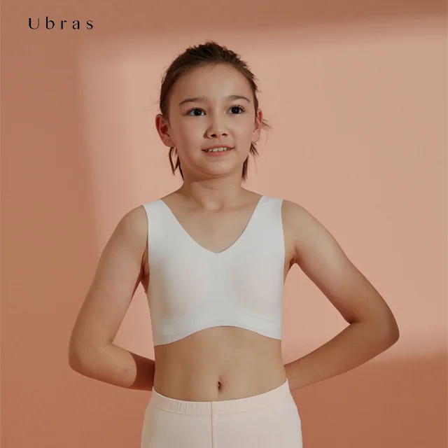 
Ubras UG114059 1PCS QC New Modal One Size Puberty Bra Teen Underwear for Kids Girls 