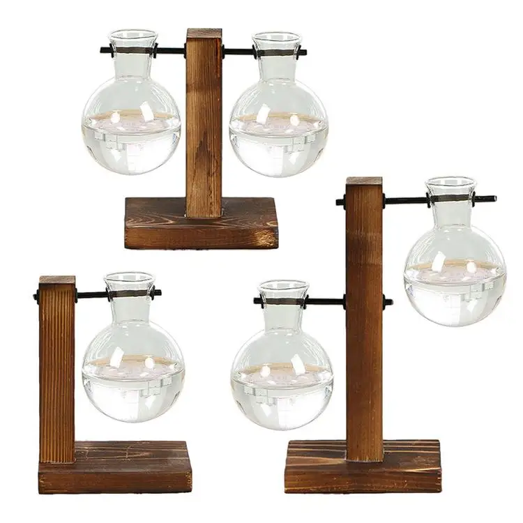 
Desktop Vase Glass Vase Plant Fish Tank Glass Spherical Plant Flower Pot Home Decoration Desktop Decoration 