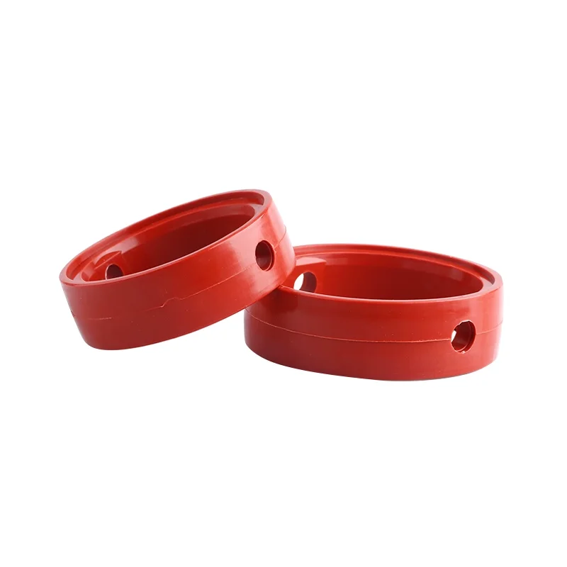 KQ maker food grade red round rubber silicone seal EPDM butterfly valve gasket