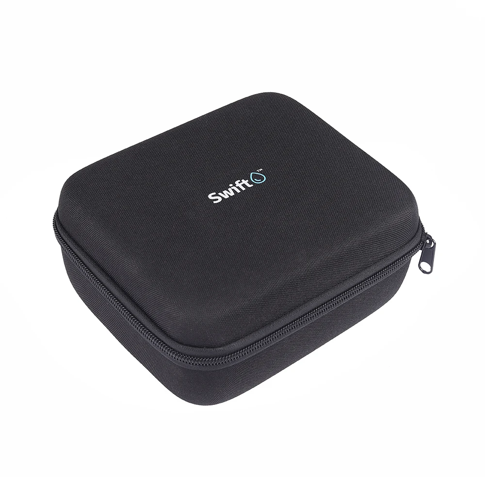 small custom travel storage computer wireless mouse carry portable disk zipper carrying tool eva case bag with foam insert