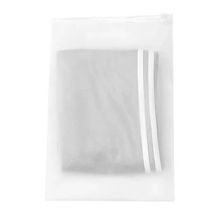 Custom high quality PVC clothing bags  Zipper bags with logo for clothing