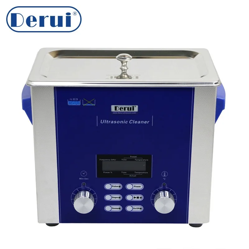 DERUI DR-P40  4l Cleaning Machine Equipment Ultrasonic Cleaner With Digital For Metal Parts
