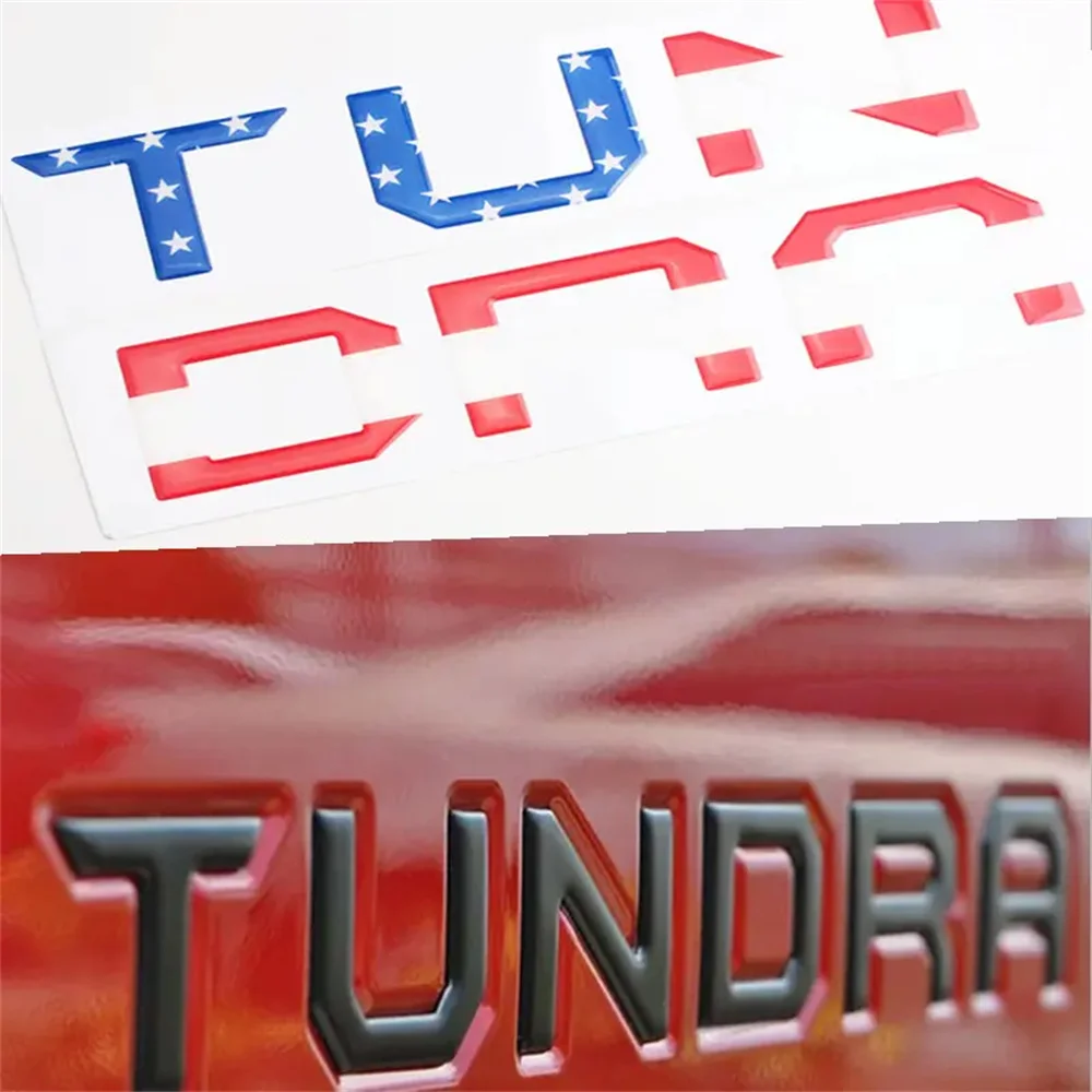 Car Tailgate Letters Name Plate Inserts Custom Badge Emblem Sticker Decal Made by vinyl epoxy resin