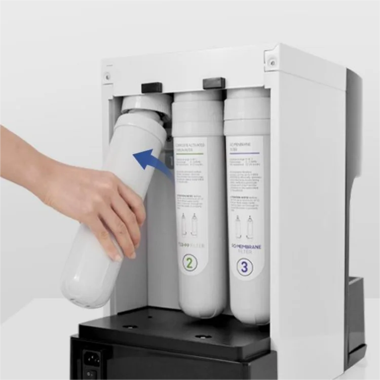 Countertop Tankless RO System Hot and Cold Water Filter Household Desktop Reverse Osmosis Water Purifier Dispenser With TDS