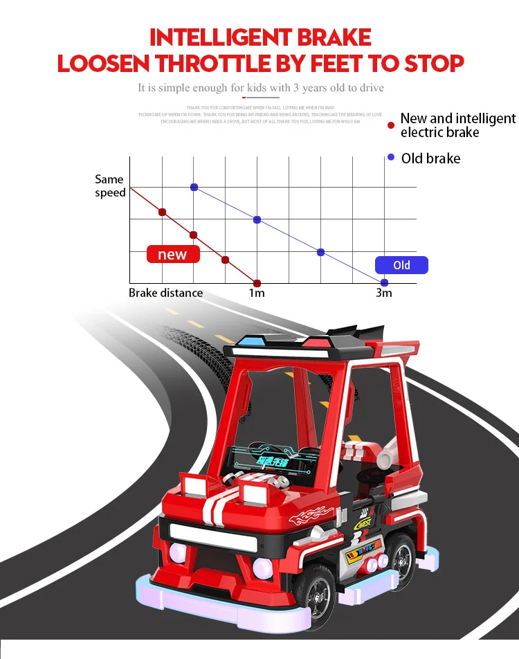 Kiddie Ride For Mall Rental Game Machine Customize Ride On Kids Electric Amusement Bumper Car For Sale