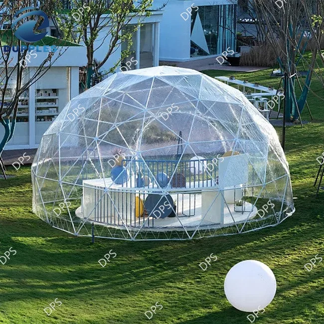 New Arrival Transparent Dome Tent Garden Igloo Geodesic Luxury Camping Dome Tent