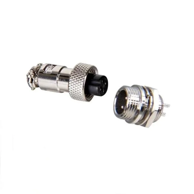 Din 12mm 2 3 4 5 6 pin Gx12 aviation Plug Socket connector metal connector