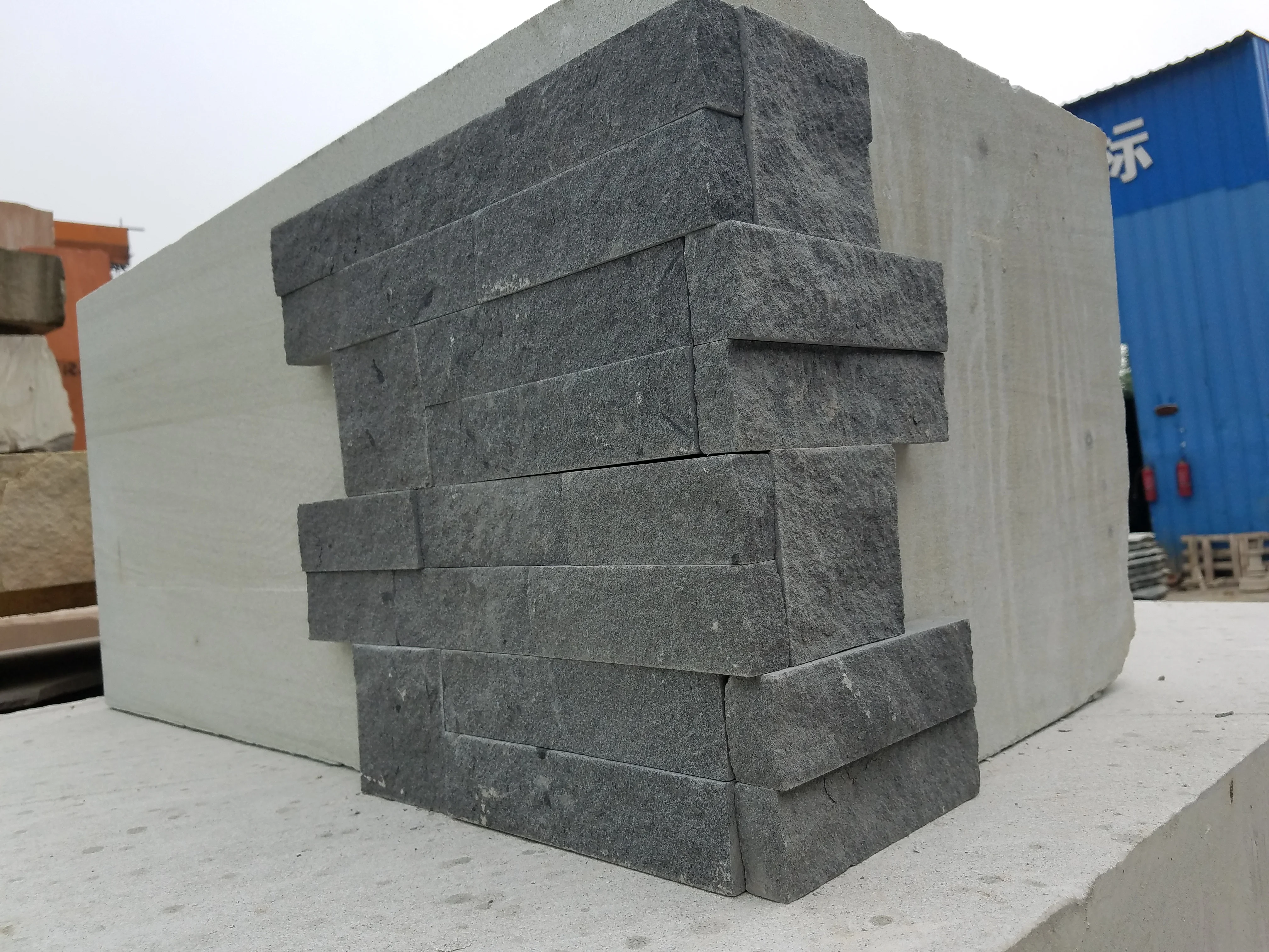 Factory 3d culture stone wall panel sandstone decorative exterior fo architecture