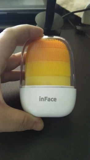  Xiaomi Inface щетка для глубокой очистки лица звуковая мытья IPX7 Водонепроницаемая силиконовая