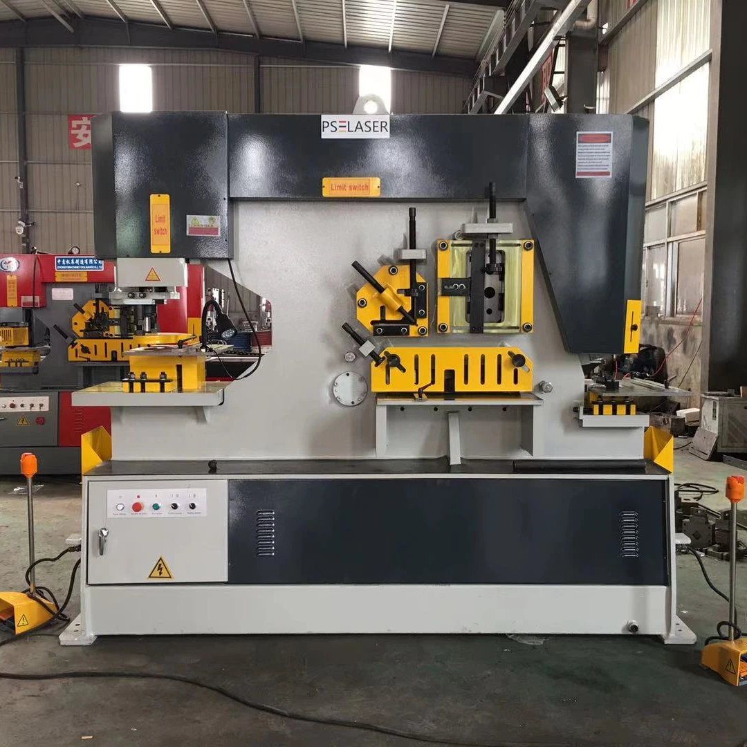
Hydraulic Ironworker 160 Tons model Q35Y-30 max punch and cut 30mm mild steel 