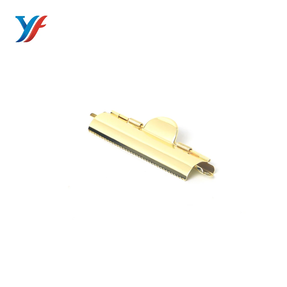 Colorful office used small metal teeth file clip