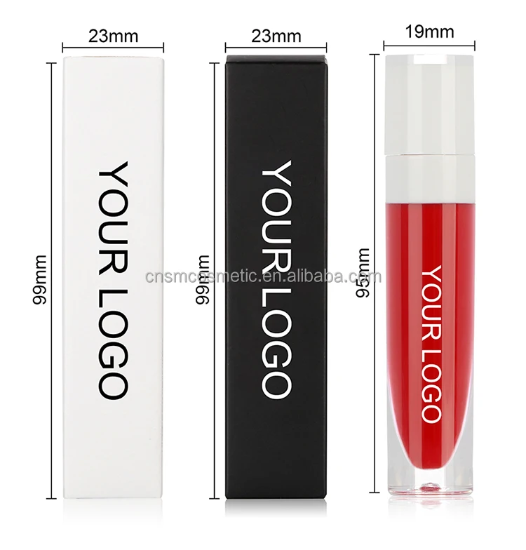 A4 Vegan lipsticks logo customize brand matte makeup lipstick matte liquid lipstick vendors