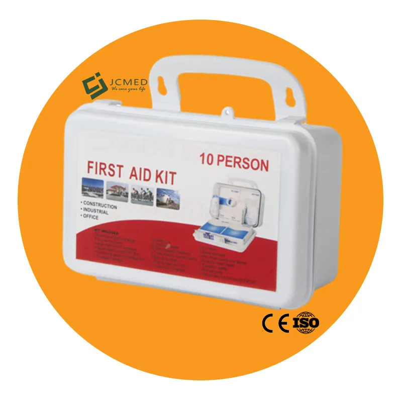 JCMED medical pink first aid box for home car