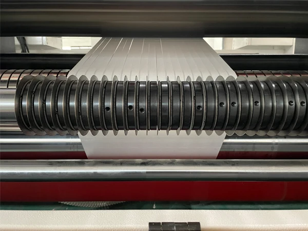 Premium Quality Glossy Paper Roll Slitter Rewinder Machine With Automatic Germany Brand PLC System Control Durable In Use