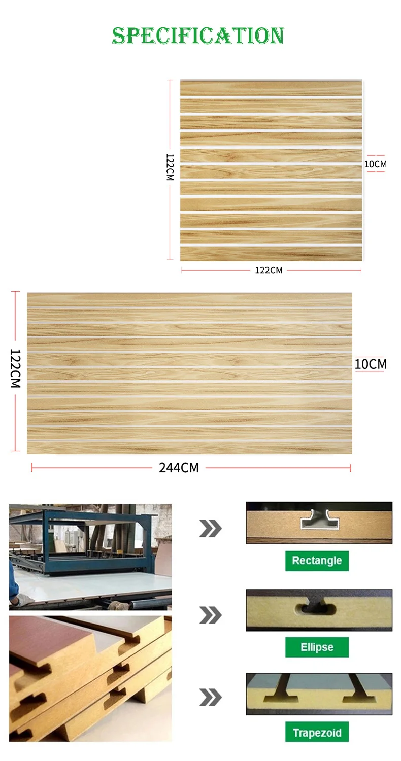 supermarket metal shelf garage wood slatwall panels