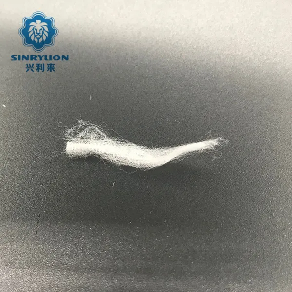 
Low melt polyester staple fiber white staple fiber water repellent for nonwoven fabric 