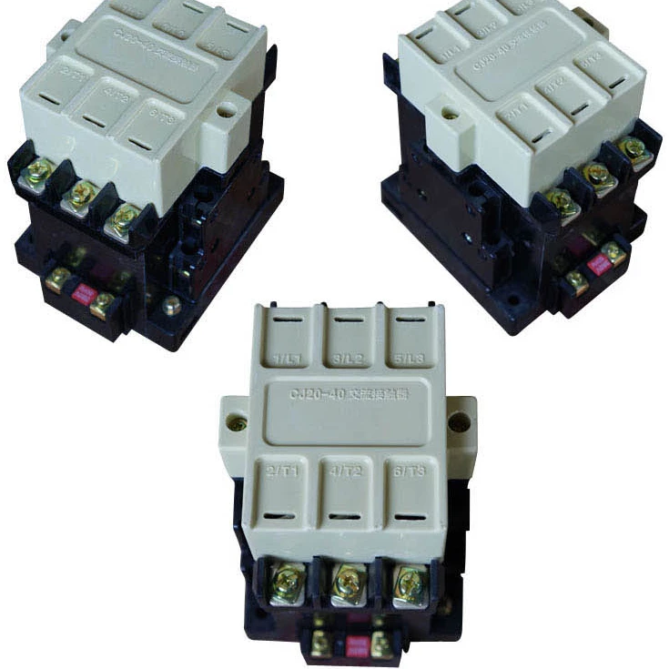 CJ20-40 нормально закрытый контактор 40a магнитный контактор