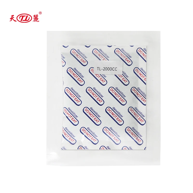 Кислородный поглотитель для пищевых продуктов Dongguan Tianli Factory 100cc 500cc 2000cc в наличии