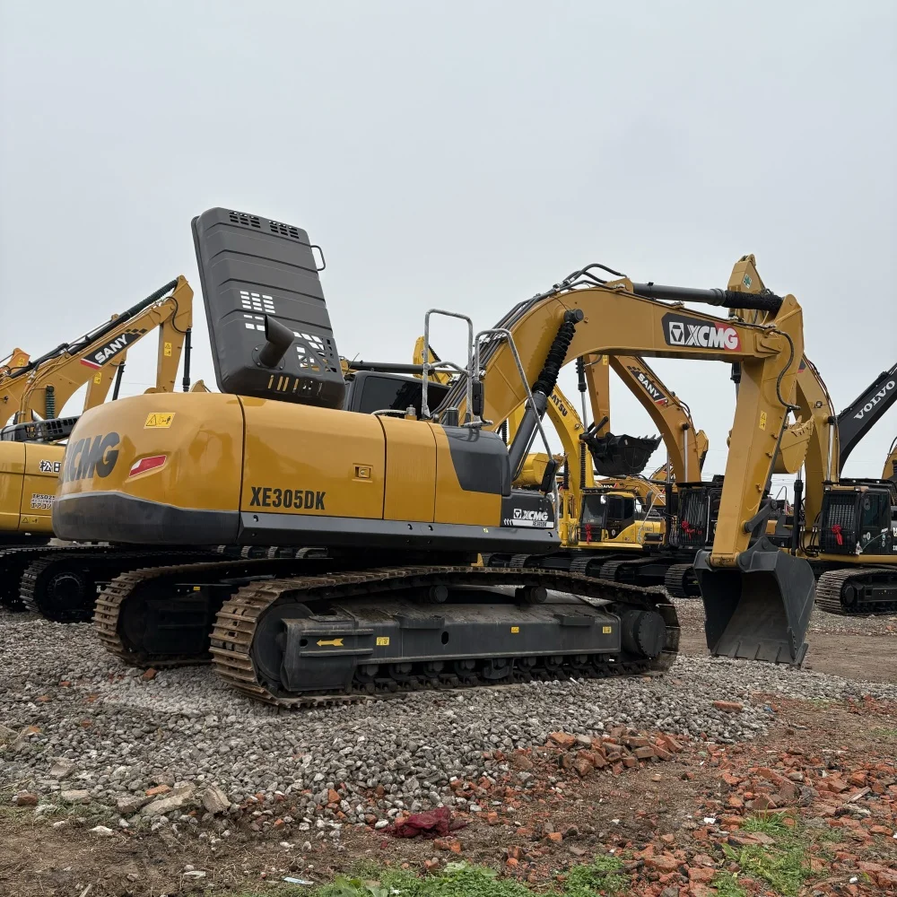 CE Approved Hydraulic Heavy Machinery 30 Ton 50 Ton Excavator Epa Crawler Excavators In Good Working Condition