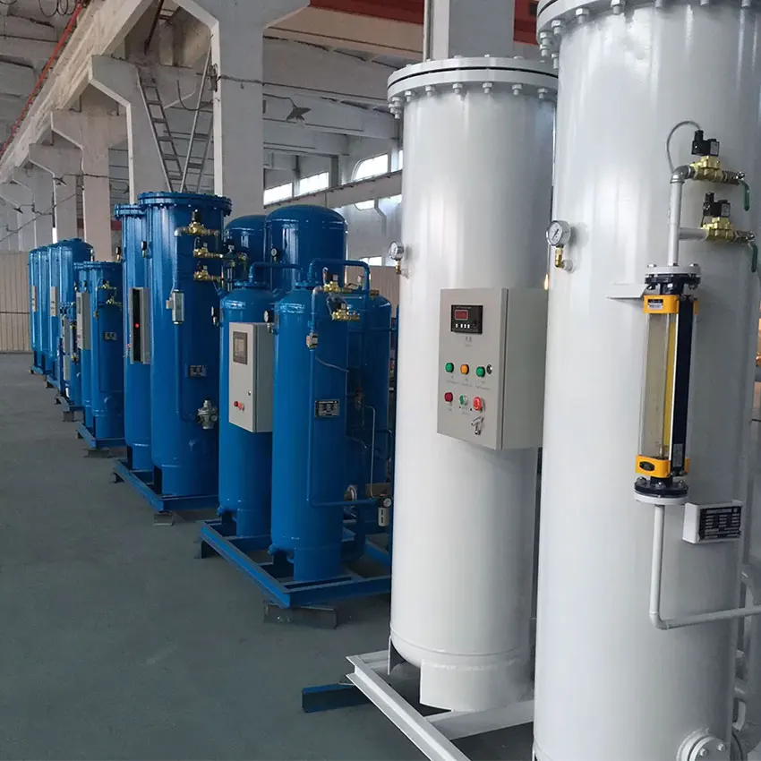 High-Purity Nitrogen Generator Equipment Air Compressor Pump Engine New Condition Manufacturing Plant Oxygen Usage PSA