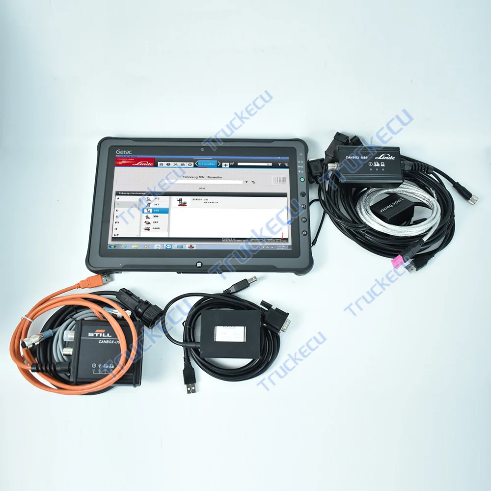 F110 Tablet Diagnostic Kit JUDIT 4 Jungheinrich Linde canbox Still forklift Diagnose tool canbox doctor STILL for Judit Incado