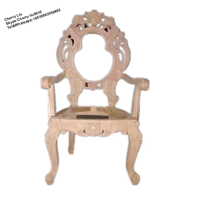 Декоративные антикварные рамки для обеденного стола и стульев с резьбой по дереву