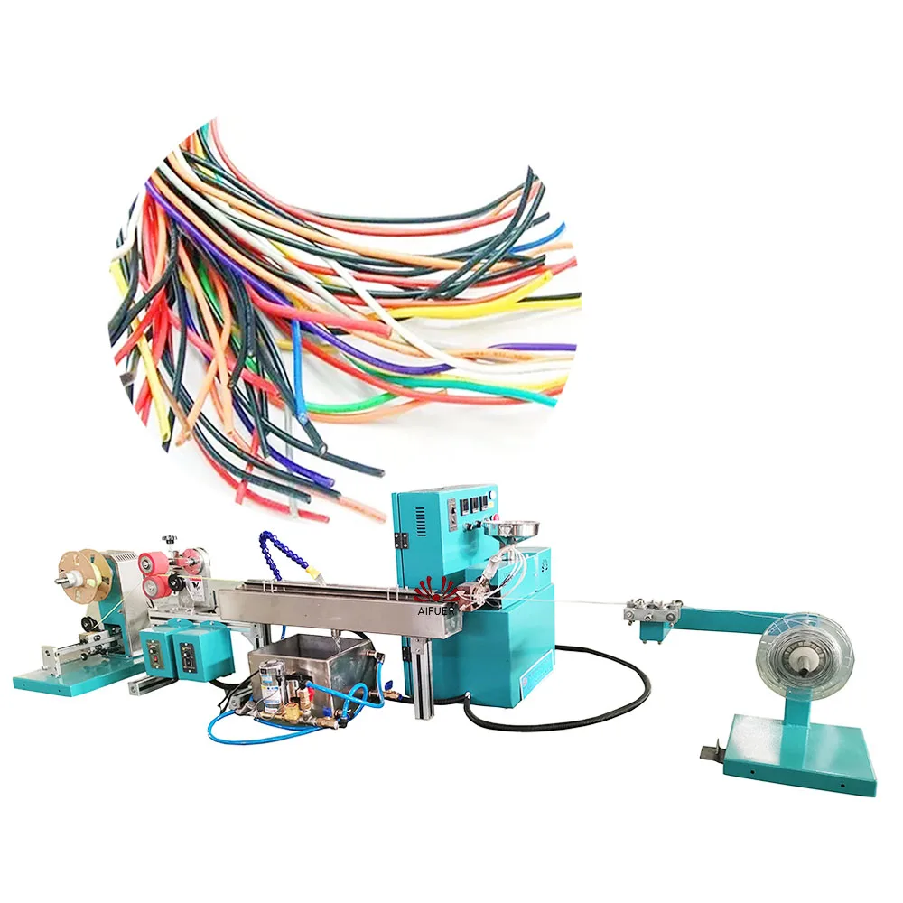 Factory manufacturing Electric Power Wire Cable Insulated Sheathing Manufacturing Equipment Extruder Making Machine