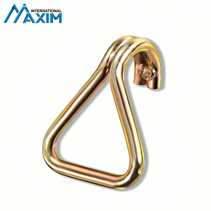 Yellow Galvanized 5025 Snap Hook For Webbing Strap