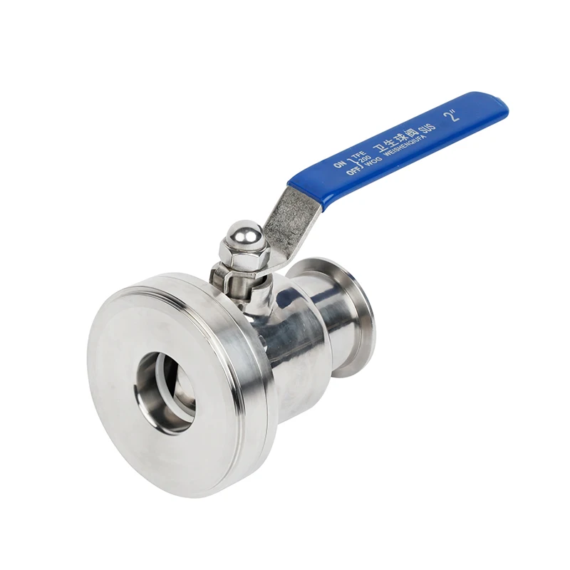 stainless steel food grade flush tank bottom mounted ball valve stainless steel 316 ball valve