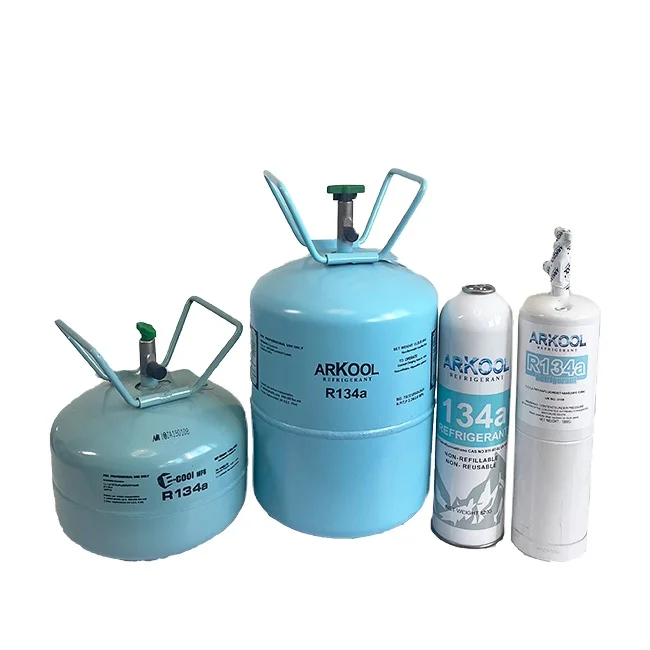 Refrigerant gas fluorine gas R507 Consist Of R410 R404 R600a R407c R32 R134a refrigerant gas