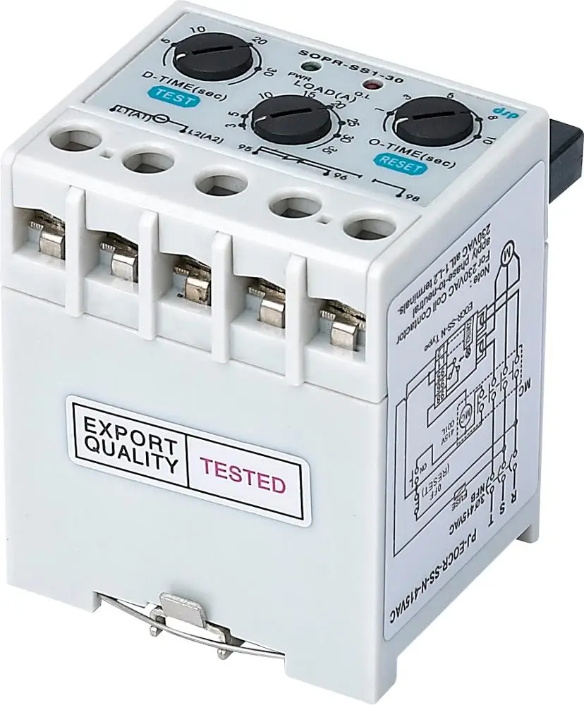 Samwha-dsp Sopr-ss1-30-110 Low Voltage Medium Control And Protection Relay