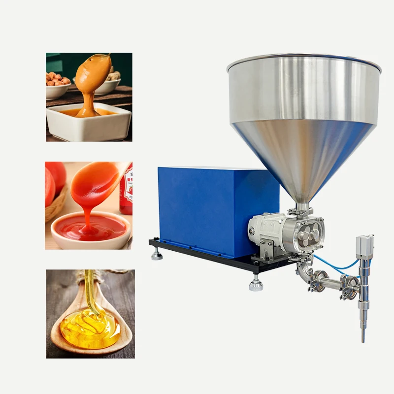 High Quality Pasta sauce filling machine Paste Filling Machine with particle
