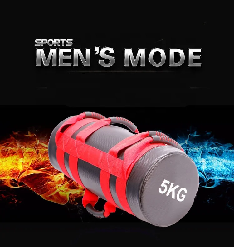 Fitness PVC 30kg Weight lifting Power Bag Training Core Bag